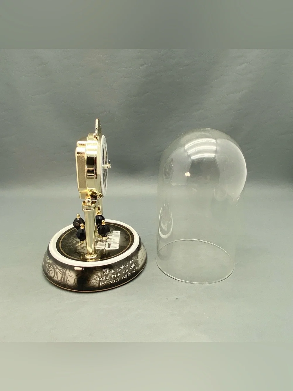 Godfather Clock 2009 Paramount Ceramic Glass Pendulum-Sound Works/Clock Not